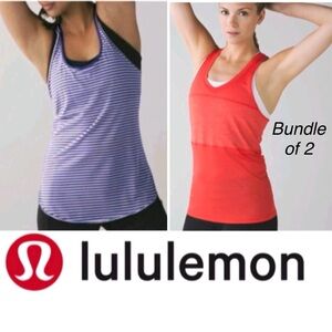 Lululemon tank tops- set of 2!